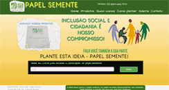 Desktop Screenshot of papelsemente.com