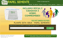 Tablet Screenshot of papelsemente.com